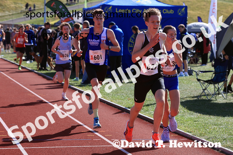 Mens Under-18s, 2026 Northern Mens 6 and Womens 4 Stage and Youngsters Relays, Silksworth, Sunderland. Photo: David T. Hewitson/Sports for All Pics